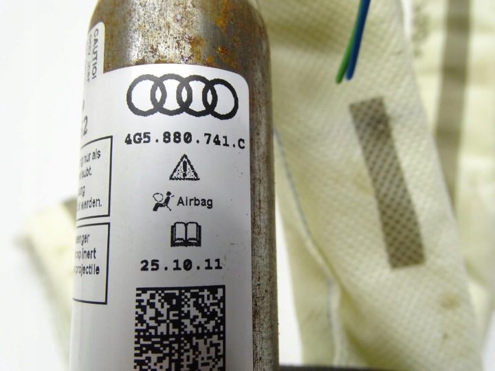 ШТОРКА БЕЗОПАСНОСТИ AIRBAG ЛЕВЫЙ 4G5880741C AUDI A6 C7 4G СЕДАН, фото 4