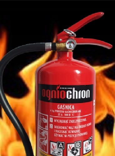 Огнетушитель порошковый Ogniochron GP-4x ABC/MP 4 кг, фото 10
