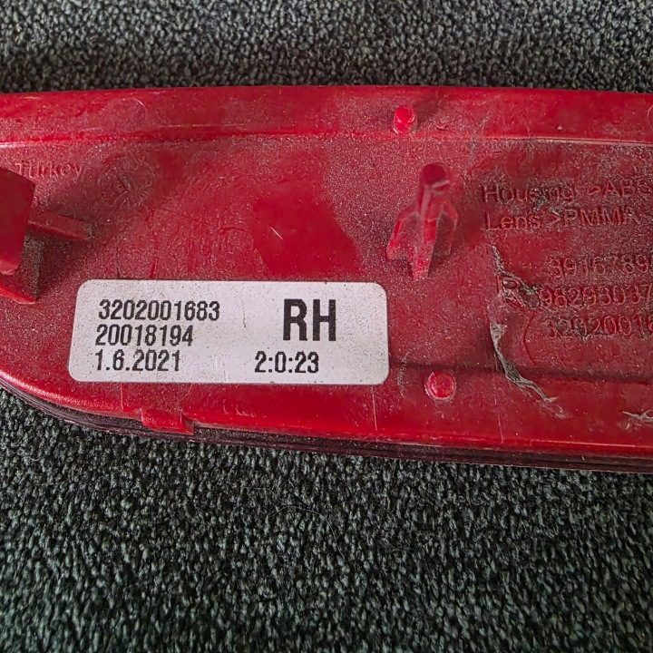 Катафоты в бампер задний OPEL CORSA F 3202001683 3202001682, фото 5