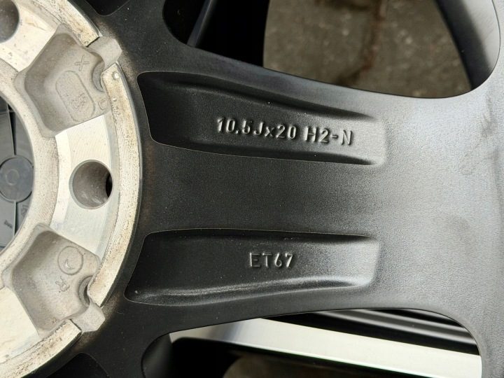 ЛИТЫЕ ДИСКИ MERCEDES EQE 43 AMG 4Matic V295 Оригинальные 20 Зимние Черные МАТОВЫЕ, фото 13