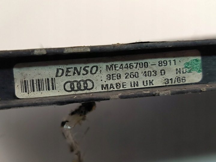 РАДИАТОР КОНДИЦИОНЕРА 8E0260403D 1.9 TDI AUDI A4 B6, фото 3
