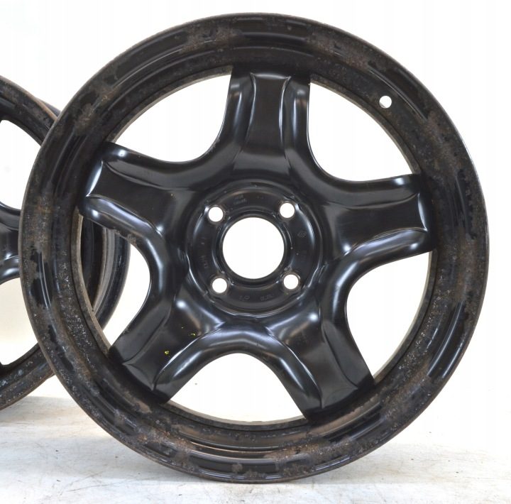 4× Штампованный диск Dacia OE RENAULT 37 6.0" x 16" 4x100 ET 37, фото 3