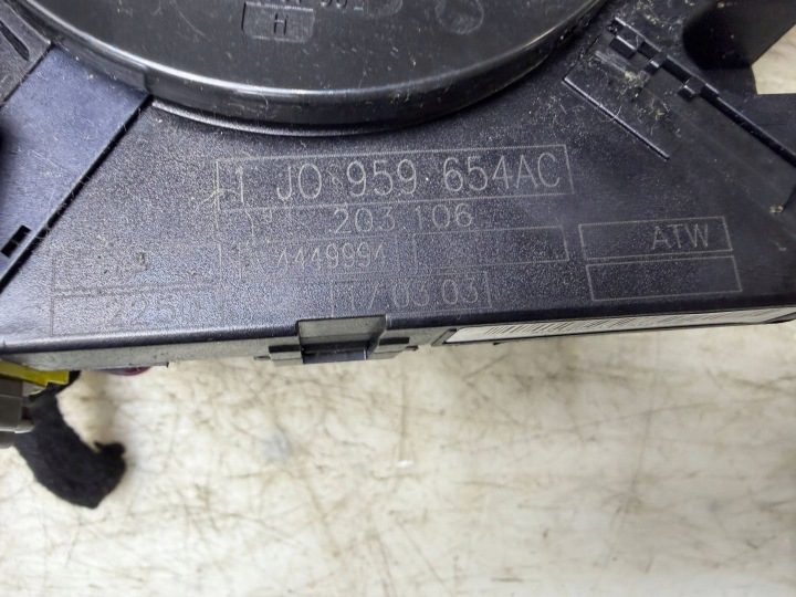 Шлейф подрулевой airbag Volkswagen Audi Seat Skoda 1J0959654AC, фото 3
