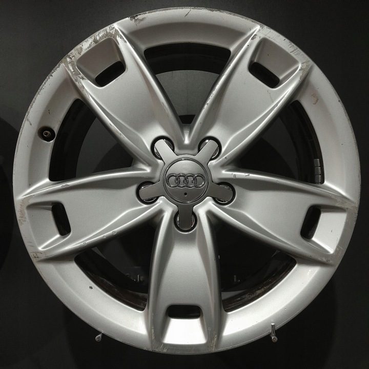 4× Литой диск Audi OE A3 8P 7.5" x 17" 5x112 ET 56, фото 2