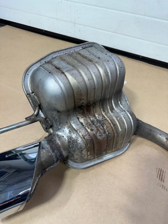 Глушитель, exhaust,katalizator Mercedes SL R230,W230 SA2, SL350, V6,3.7, фото 2