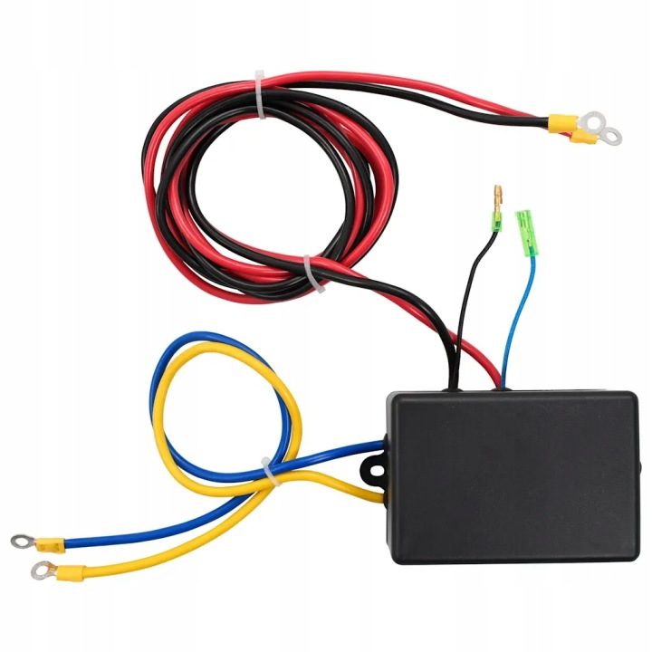 Электрическая лебедка 1360 кг 12V черная, фото 4