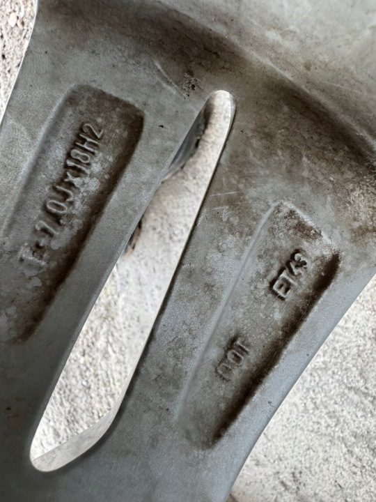 Литой диск Audi OE 8U0601025AG FKG 7.0" x 18" 5x112 ET 43, фото 6