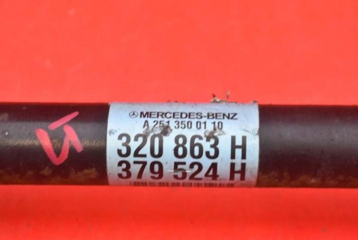 ПОЛУОСЬ ЛЕВАЯ ЗАДНЯЯ АВТОМАТ A2513500110 MERCEDES R-КЛАСС W251 3.0 CDI 4MATIC, фото 6