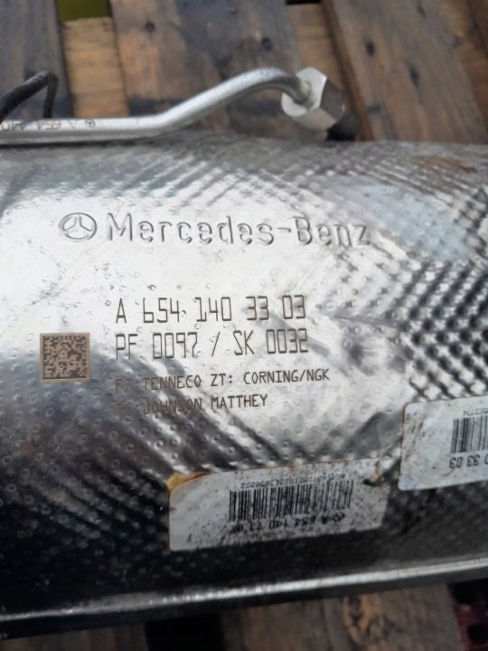 Mercedes w206 фильтр частиц DPF катализатор 654 potestowy, фото 2