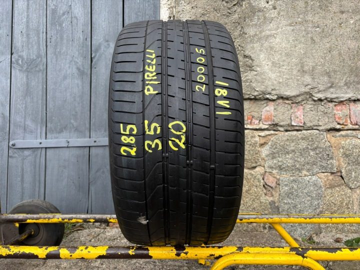 Шина летняя Pirelli P Zero 285/35R20 100 Y защита диска MGT - Maserati, фото 2