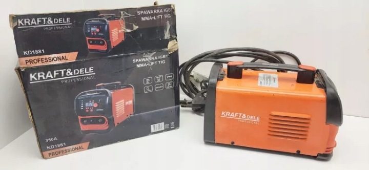 Сварочный инвертор Kraft&Dele 350 А MMA TIG 230 В с дисплеем LCD, фото 3