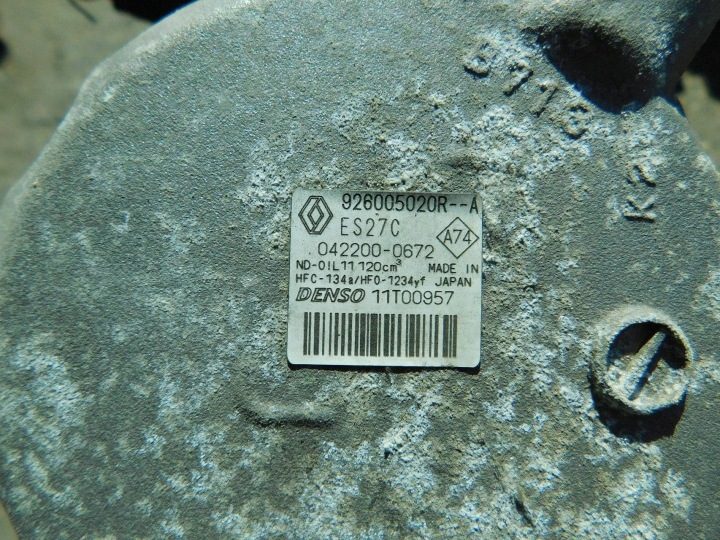 Компрессор кондиционера Renault Zoe 926005020R, фото 5