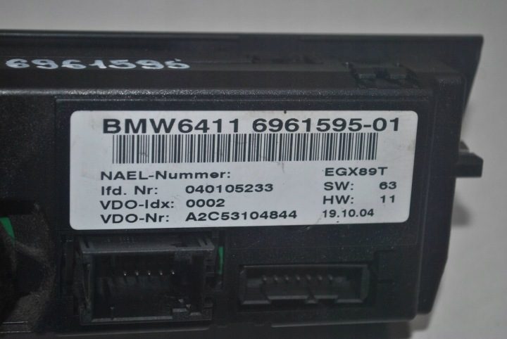 BMW 1 E81 E87 2006 блок управления климатом, фото 4