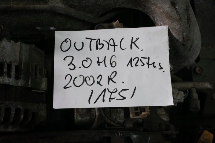 Subaru Outback 2002 г. BH 3.0 H6 двигатель EZ30, фото 2