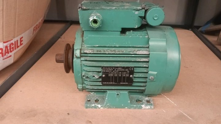 Двигатель электрический агрегат рефрижератор Relec Froid TR 31 21 Leroy Somer, фото 1