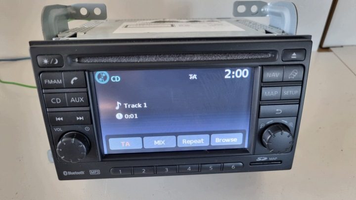 Магнитола Bluetooth Nissan Note Micra Juke Qashqai Navara навигация LCN, фото 4
