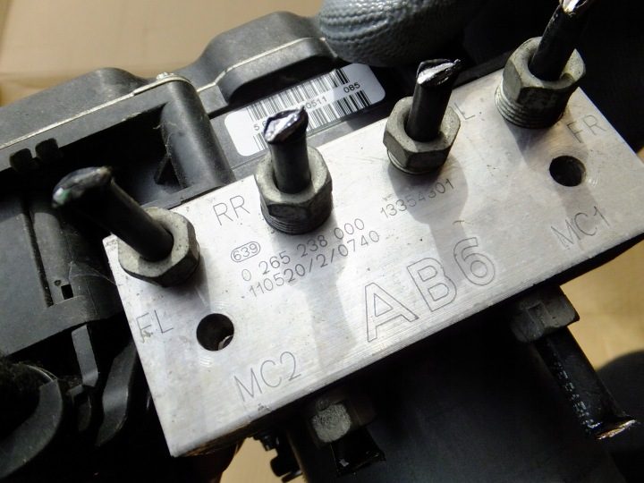 Насос ABS Opel Meriva B 1,3 CDTI 0265950820 0265238000, фото 3