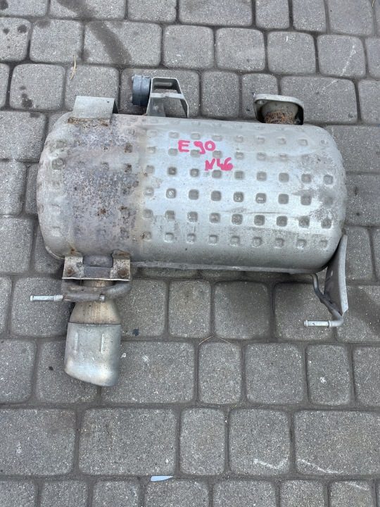 ЗАДНИЙ ГЛУШИТЕЛЬ BMW E90 E91 316I 318I 320I N45 N46 7539583 , 7549428, фото 2