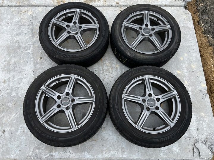 КОЛЕСА ДИСКИ ШИНЫ ЗИМНИЕ VW GOLF V VI 205/55 R16, фото 1