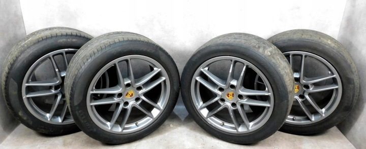 КОЛЕСА ДИСКИ ШИНЫ PORSCHE PANAMERA РЕСТАЙЛИНГ 97036216008 9X19ET60 ТЕМНЫЕ, фото 3