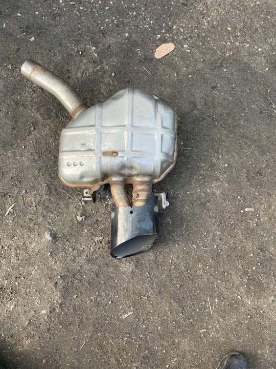 Audi RS4 RS5 B9 глушитель оригинал, фото 2