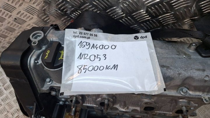 Двигатель 169A4000 FIAT PANDA II 500 GRANDE PUNTO 1.2 8V 85000 л.с. ПРОБЕГА, фото 3