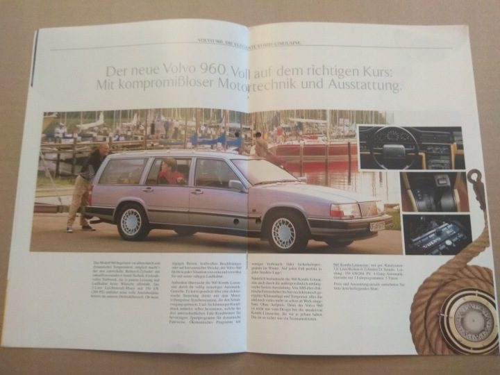 Проспект - VOLVO - 240 / 940 / 960 - УНИВЕРСАЛ - 1991 г., фото 3