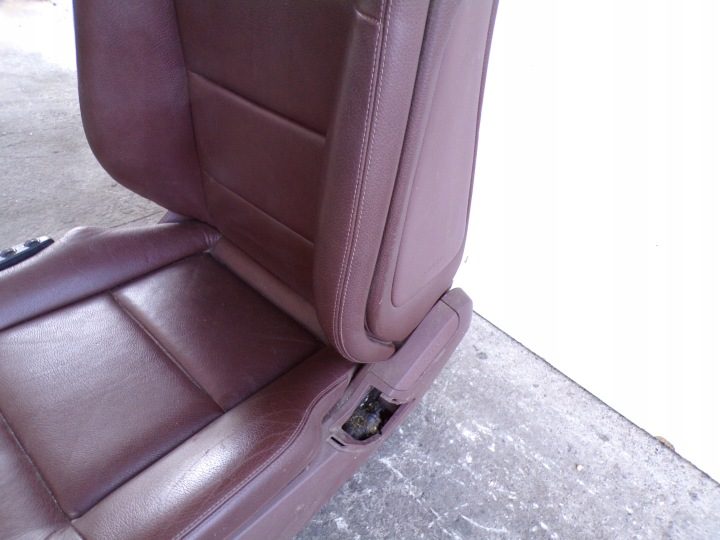 СИДЕНЬЕ ЛЕВОЕ ПЕРЕДНЕЕ ВОДИТЕЛЯ MERCEDES W212 КОЖАНОЕ КОРИЧНЕВОЕ, фото 5