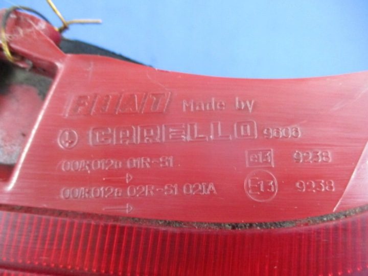 FIAT SEICENTO I 0.9iE 98-04r ФОНАРЬ ЗАДНИЙ ПРАВЫЙ 39660748 ОРИГИНАЛ, фото 7
