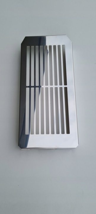 Защита радиатора Honda VT 600 1988-2008r inox, фото 1