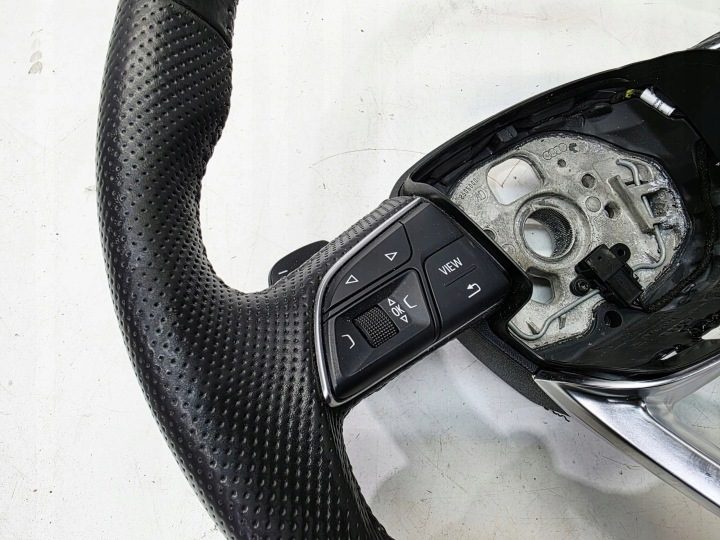 РУЛЬ ПЕРФОРИРОВАННЫЙ КОЖА МУЛЬТИ ЛЕПЕСТКА S LINE AUDI Q5 FY 80A419091AE 24/25, фото 8