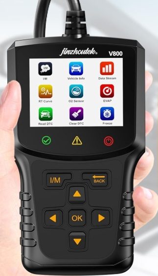 Сканер OBD2 диагностический считыватель ошибок двигателя 35901 DTC LCD, фото 2