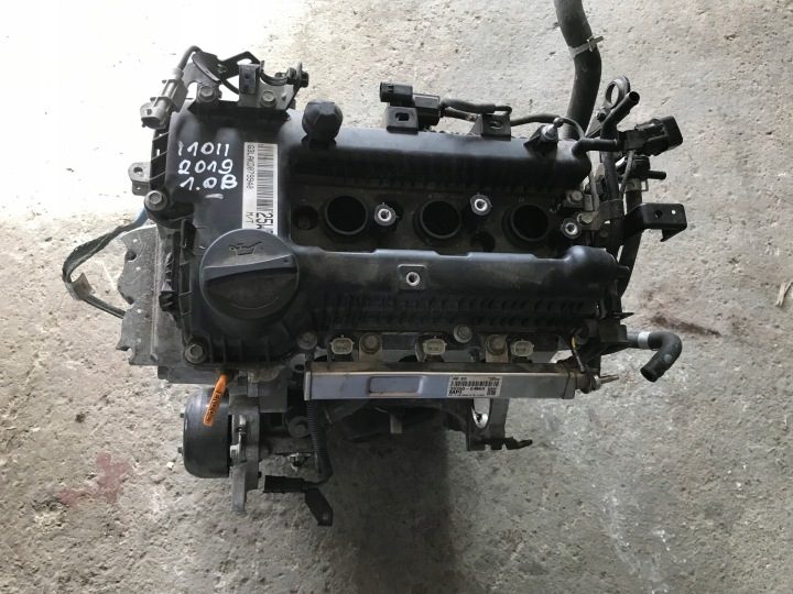 Hyundai I10 II 16- 2016- рестайлинг двигатель без навесного G3LA 1.0 22111-04800 2019 год, фото 1