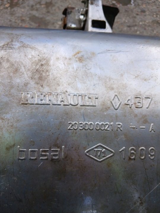 Глушитель Renault Megane III Универсал 1.4 TCE, фото 2
