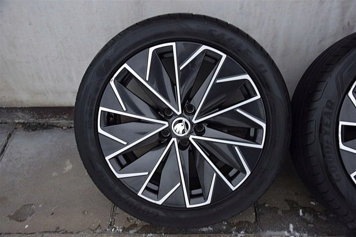 КОЛЕСА ЛИТЫЕ ДИСКИ PROPUS SKODA 235/45/18 3V0601025B, фото 4
