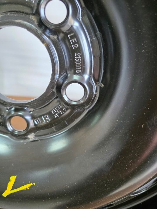 Штампованный диск Volkswagen OE 2Q0601027AG/AH 5.5" x 15" 5x100 ET 40, фото 4