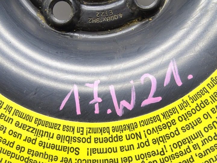 ДОКАТКА ЗАПАСНАЯ 125/70R19 5X112 ET 22 8W0601027 AUDI A4 B9 8W, фото 7
