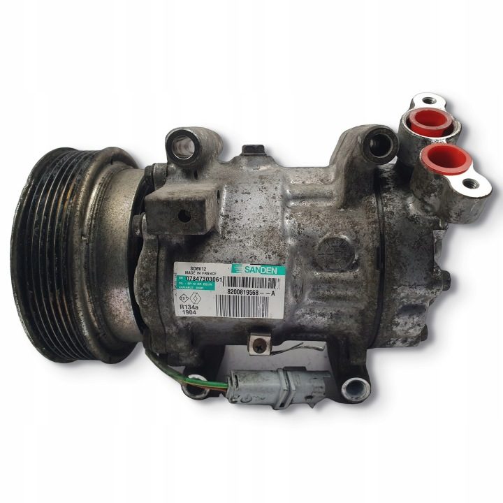 КОМПРЕССОР КОНДИЦИОНЕРА Renault Clio III 1.2 16V 8200819568, фото 3