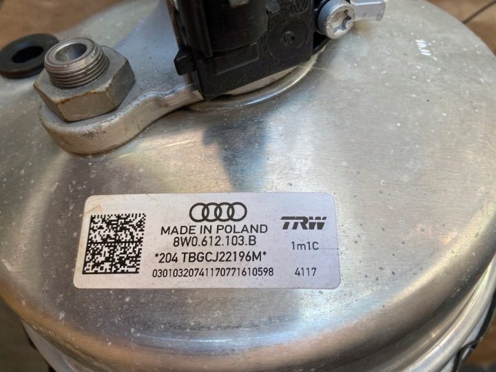 Audi A4 8W B9 36 л.с. Вакуумный усилитель Тормоза 8w0612103b, фото 6