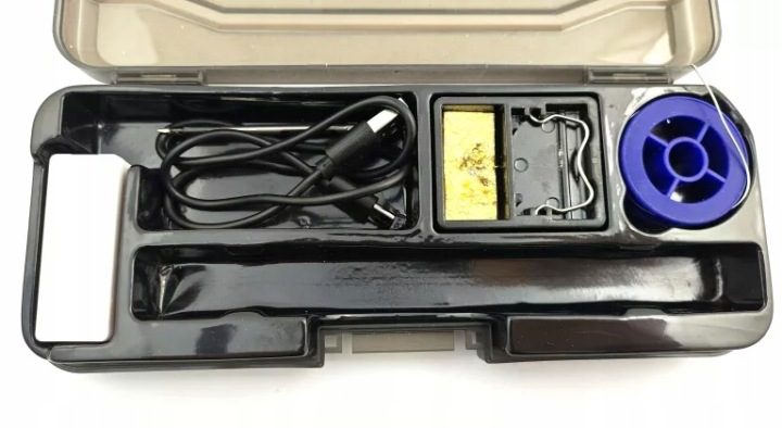 ПАЯЛЬНИК БЕСПРОВОДНОЙ АККУМУЛЯТОРНЫЙ KOLBOWA КОМПЛЕКТ 400°C USB-C, фото 7