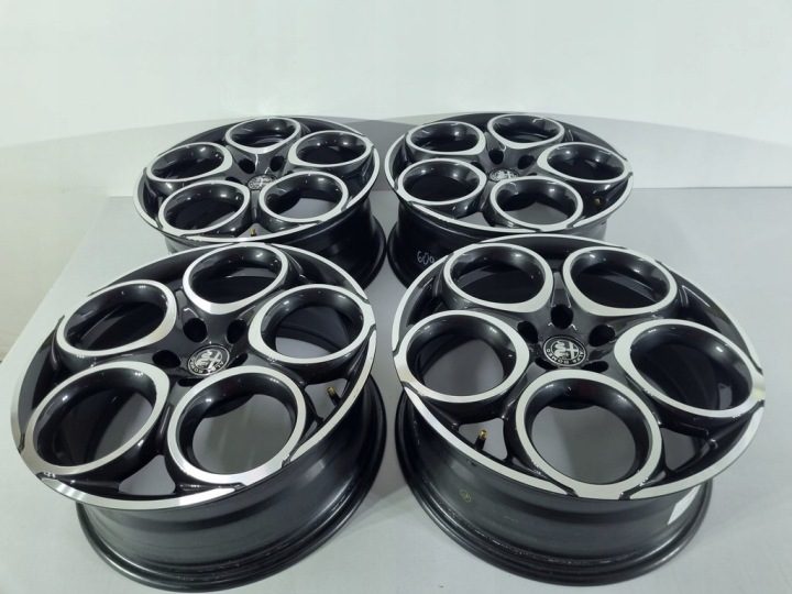 4× Литой диск Alfa Romeo OE 50569060 7.5" x 18" 5x110 ET 37, фото 8