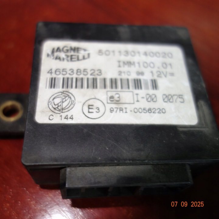 Блок управления Immobilaizer Magneti Marelli 501130140020 Fiat, фото 1