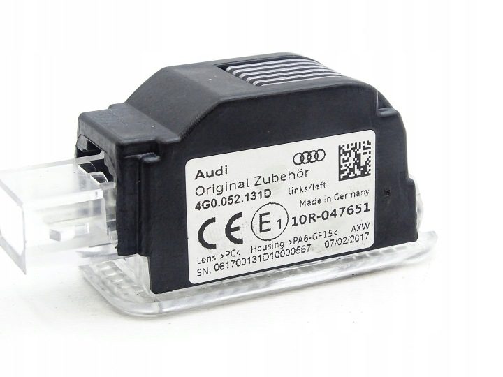 ПРОЕКТОР LED ДВЕРИ ЛОГОТИП ЛЕВЫЙ AUDI A6 C7 A7 4G 4G0052131D, фото 4