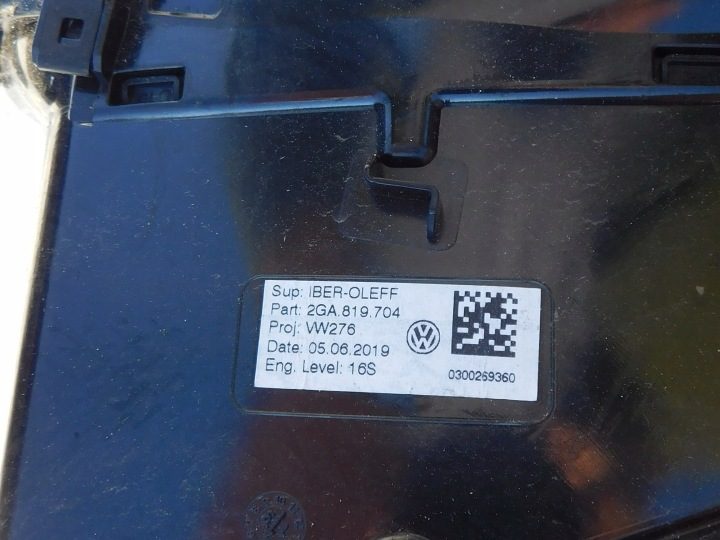 VW T-ROC решетка воздуха панели консоли 2GA819728 2GA819727 2GA819703 9704, фото 6