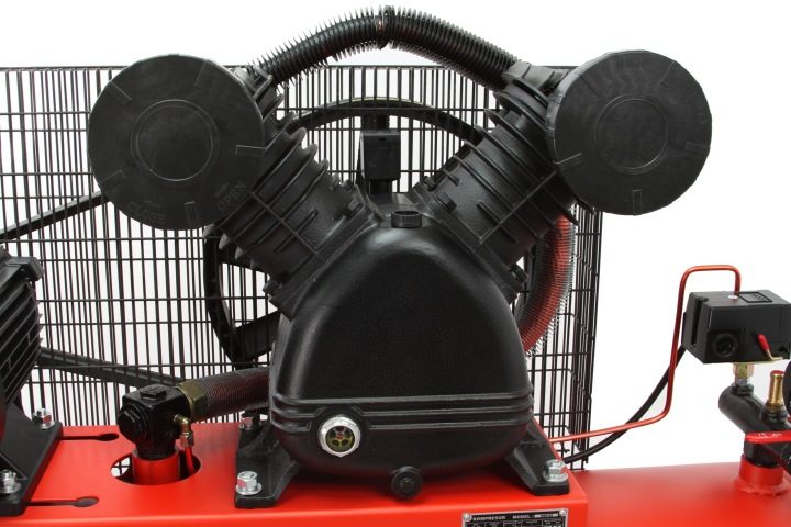 Компрессор масляный Mar-Pol 200 l 5,5 Л.С. 600 l/мин 12 бар, фото 8
