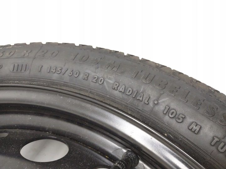 Колесо запасное докатка Continental T145/60R20 A4 B8 A5 8T A6 C7 оригинал, фото 3