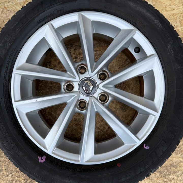 КОЛЕСА ЛИТЫЕ ДИСКИ ШИНЫ RENAULT MEGANE IV 16” 403002460R 205/55 r16, фото 2