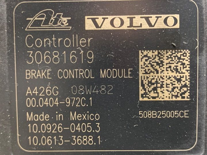 НАСОС ABS VOLVO XC60 I P30681619 2.4 185 л.с. 08-17, фото 5