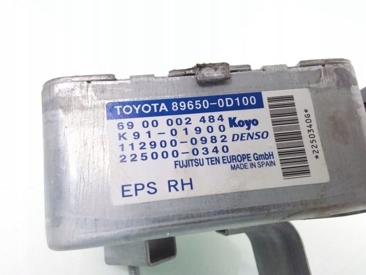 2008 Toyota Yaris Блок управления ЭУР 896500D100, фото 2