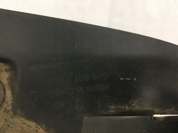 SEAT OE 5P0807375A,5P0807376A направляющая бампера, фото 14